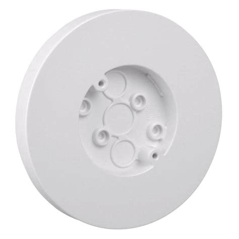 round shallow wall electrical box